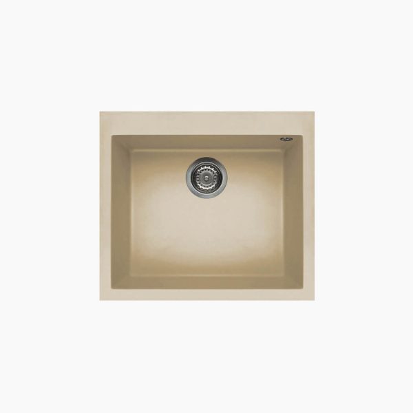 سینک گرانیتی الیچی Quadra-105-cream