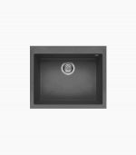 سینک گرانیتی الیچی Quadra-110-dark-gray