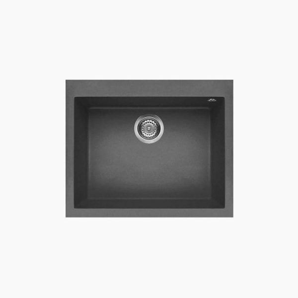 سینک گرانیتی الیچی Quadra-110-dark-gray
