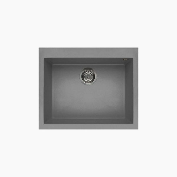 سینک گرانیتی الیچی Quadra-110-light-gray