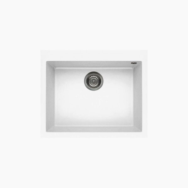 سینک گرانیتی الیچی Quadra-110-white