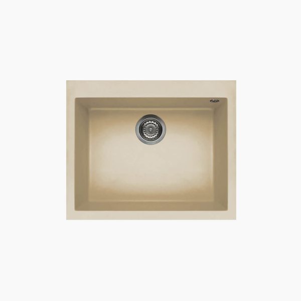 سینک گرانیتی الیچی Quadra-110-cream