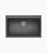 سینک گرانیتی الیچی Quadra-130-dark-gray