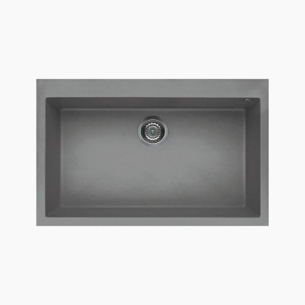 سینک گرانیتی الیچی Quadra-130-light-gray