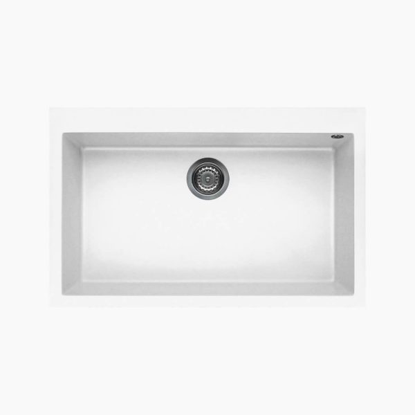 سینک گرانیتی الیچی Quadra-130-white