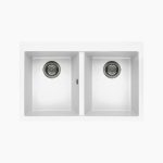 سینک گرانیتی الیچی Quadra-350-white