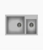 سینک گرانیتی الیچی Quadra-440-light-gray