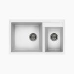 سینک گرانیتی الیچی Quadra-440-white