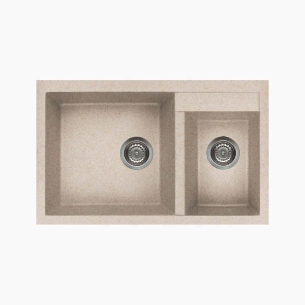 سینک گرانیتی الیچی Quadra-440-cream
