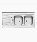 قیمت سینک استیل البرز 260 روکار