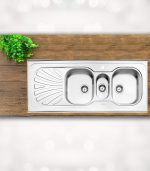 قیمت سینک استیل البرز 530 روکار