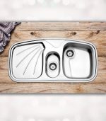 قیمت سینک استیل البرز 610 توکار