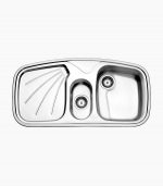 قیمت سینک استیل البرز 610 توکار