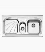 قیمت سینک استیل البرز 610 روکار