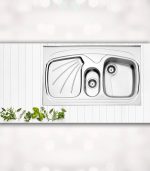 قیمت سینک استیل البرز 610 روکار