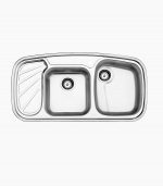 قیمت سینک استیل البرز 611 توکار