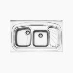 قیمت سینک استیل البرز 611 روکار