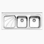 قیمت سینک استیل البرز 612 روکار