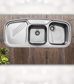 قیمت سینک استیل البرز 614 جدید توکار