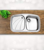 قیمت سینک استیل البرز 618 توکار