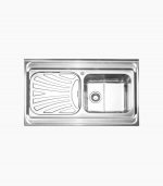 قیمت سینک استیل البرز 711 روکار