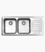 قیمت سینک استیل البرز 733 توکار