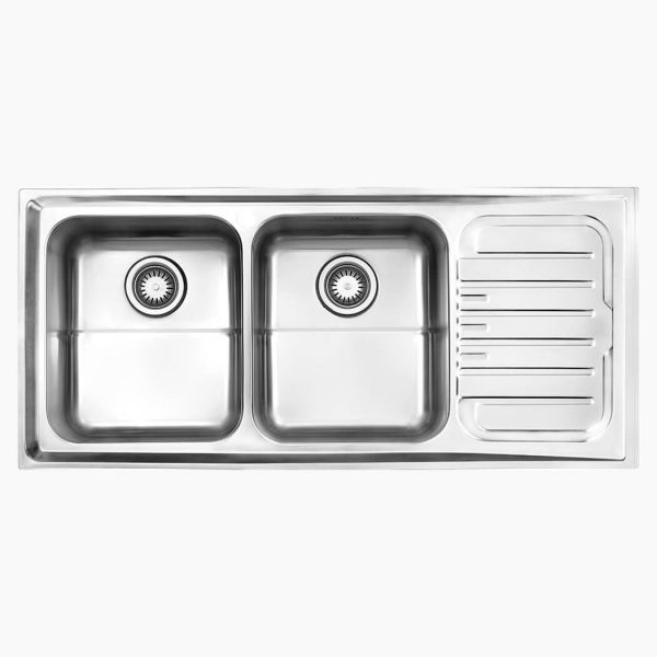 قیمت سینک استیل البرز 733 توکار