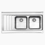 قیمت سینک استیل البرز 734 روکار