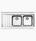 قیمت سینک استیل البرز 734 روکار