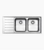 قیمت سینک استیل البرز 735 توکار