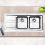 قیمت سینک استیل البرز 735 روکار