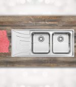 قیمت سینک استیل البرز 736 توکار