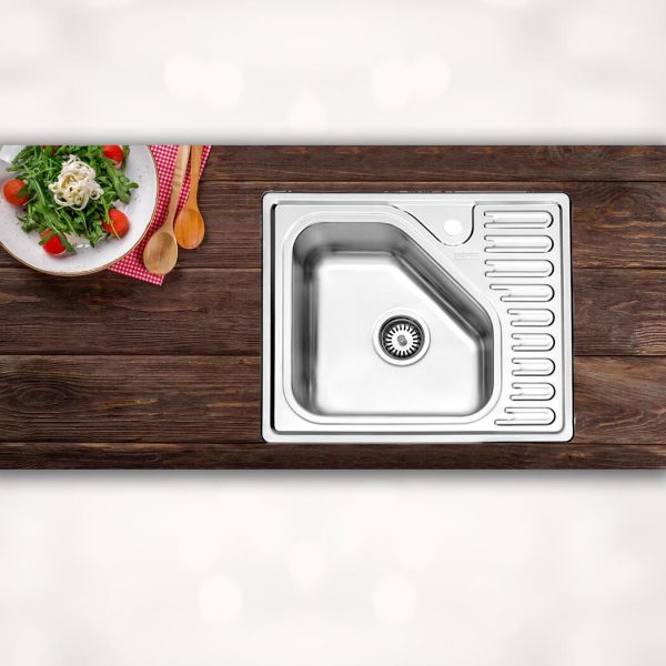 قیمت سینک استیل البرز 810 توکار
