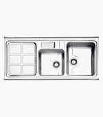 قیمت سینک استیل البرز 814 روکار