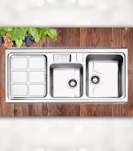 قیمت سینک استیل البرز 815 روکار