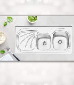 قیمت سینک پرنیان استیل 1107