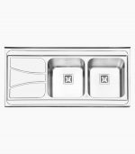 قیمت سینک پرنیان استیل 1112