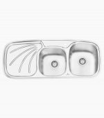 قیمت سینک ظرفشویی پرنیان استیل 1207