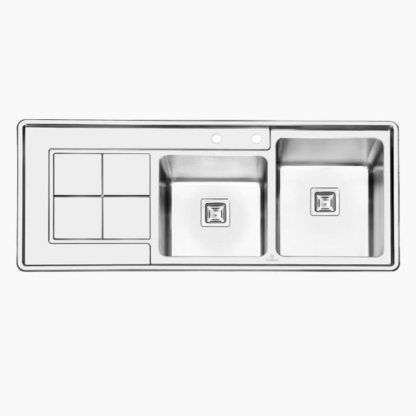 قیمت سینک ظرفشویی پرنیان استیل 1213