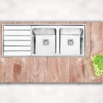 قیمت سینک ظرفشویی پرنیان استیل 1214