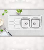 قیمت سینک ظرفشویی پرنیان استیل 2109