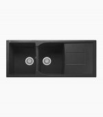 سینک گرانیتی میکس ایتالیایی مدل cx11620 مشکی