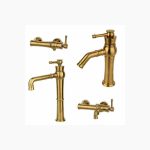 ست شیرآلات راسان مدل الیزه طلایی