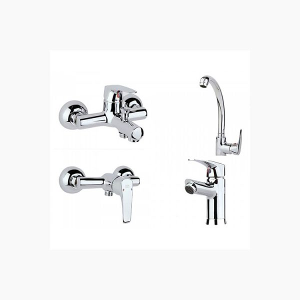 ست شیرآلات راسان مدل موج