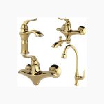 ست شیرآلات راسان مدل پریمو طلایی