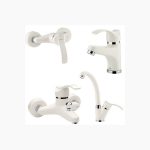 ست شیرآلات شودر اپال سفید