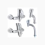 ست شیرآلات شودر مدل دانته مات