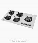 اجاق گاز کن مدل g511 سفید