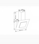 الگو برش هود لتو مدل h35