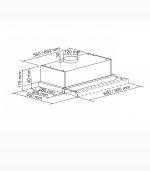 الگو برش هود لتو مدل h46